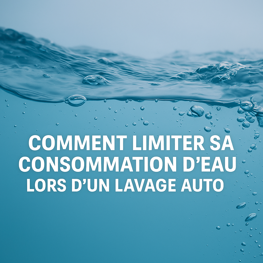 Comment limiter sa consommation d’eau lors d’un lavage auto 🚿💧