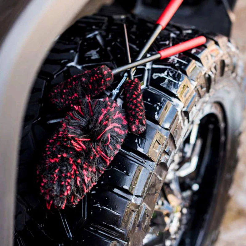 Brosse Microfibre Woolies Spéciale Jantes