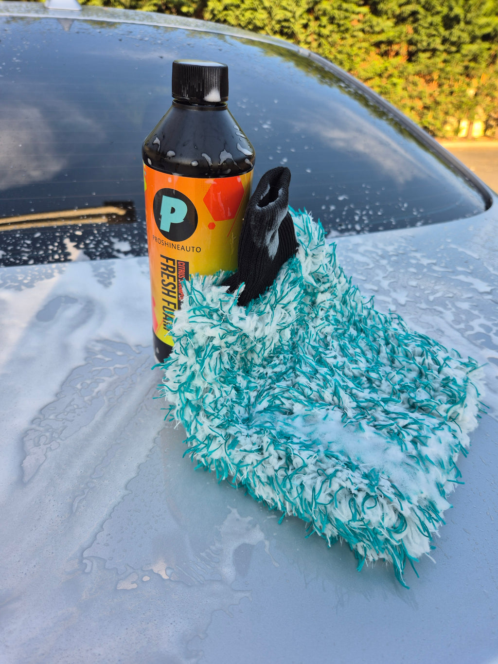 Microfiber Washing Glove - PROSHINEAUTO