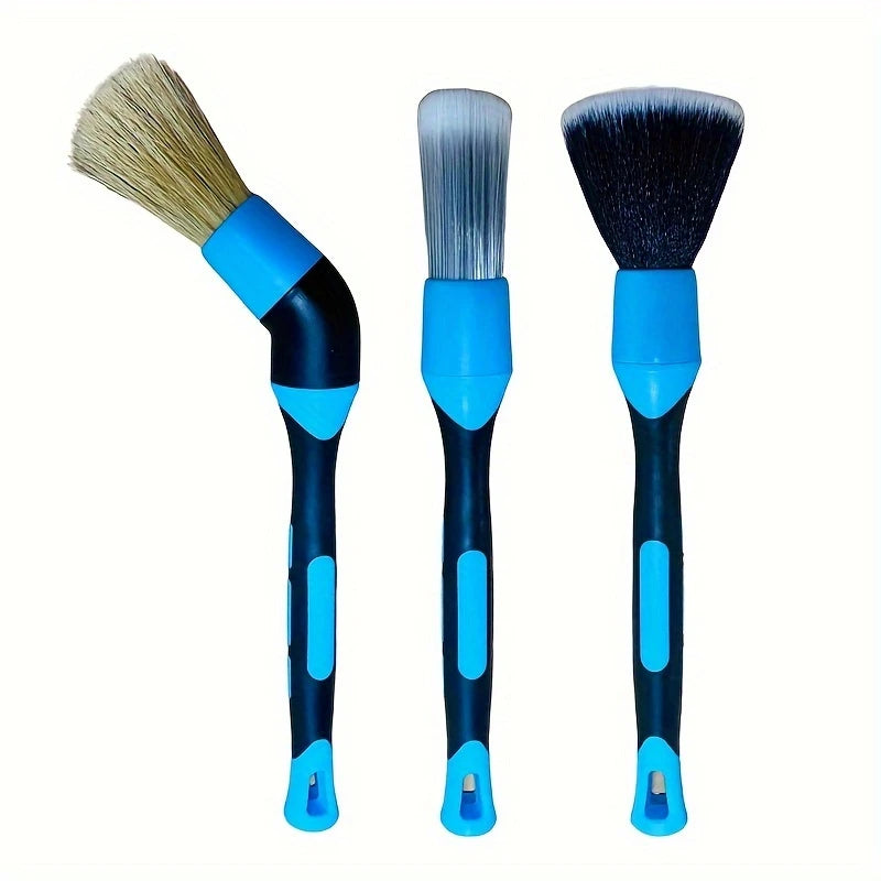 ProShineAuto Precision Clean Car Brush Trio