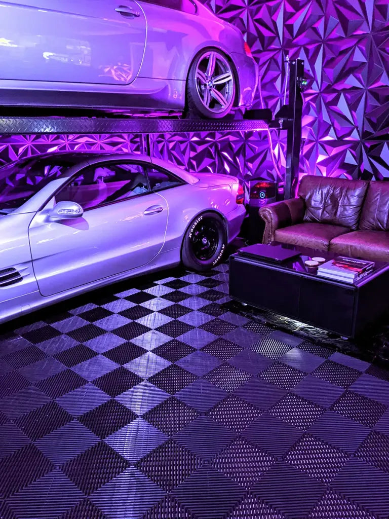 PROSHINAUTO PVC tiles for Garage - PACK x40