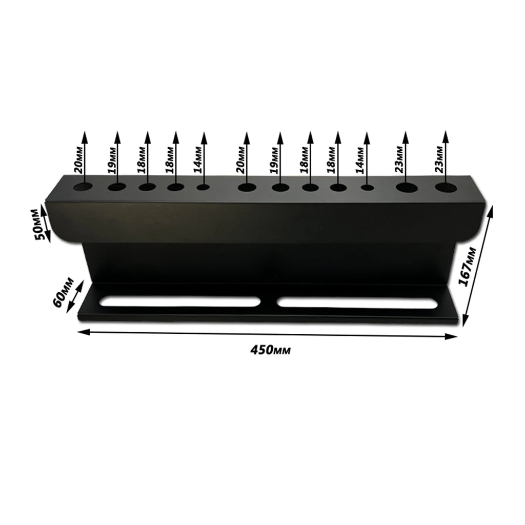 ProShineAuto Brush and Sprayer Wall Mount