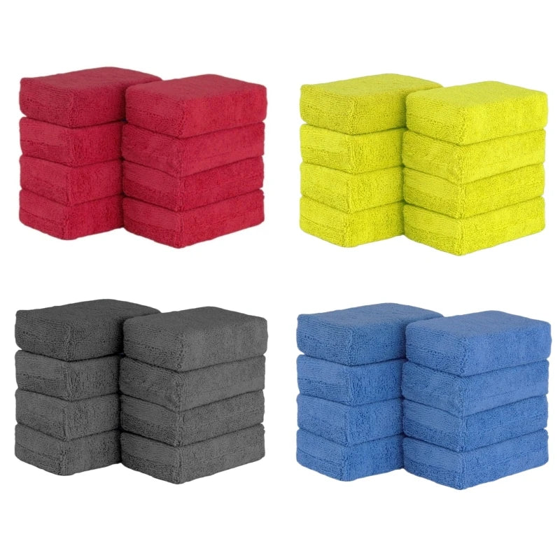 ProShineAuto Wax, Ceramic, Polish Applicator Sponge - 8 pieces