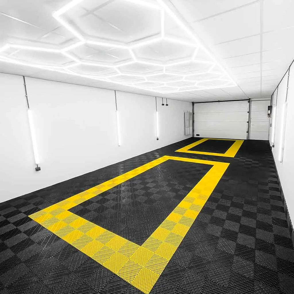 PROSHINAUTO PVC tiles for Garage - PACK x40