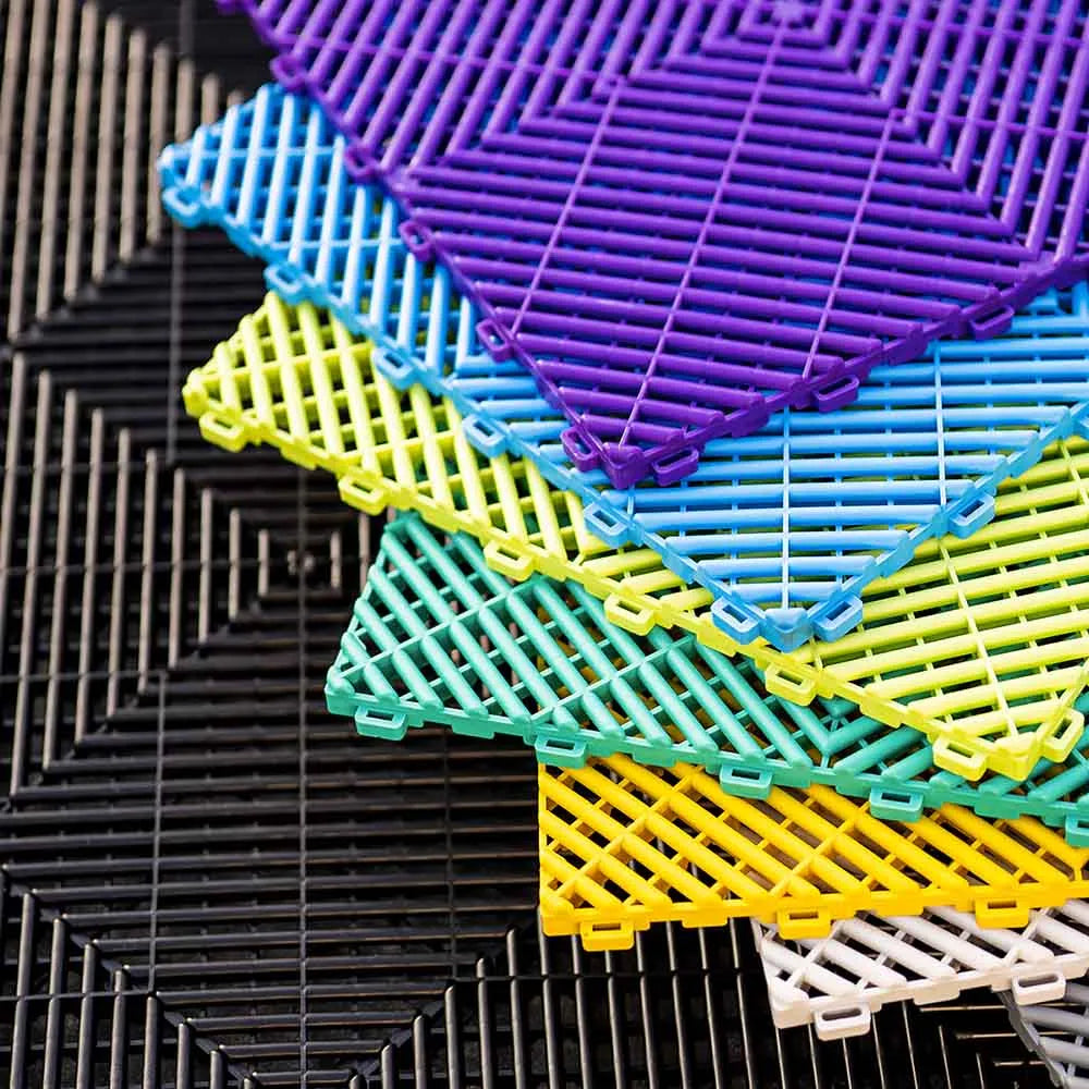 PROSHINAUTO PVC tiles for Garage - PACK x40